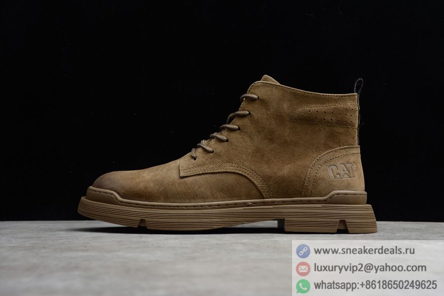 CAT FOOTWEAR 2020 5163-6 Khaki Boot Men Shoes